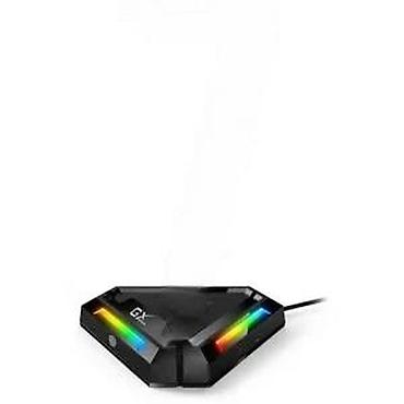 Druga oprema za računare i laptopove: Stalak za slušalice GX sa RGB osvetljenjem i USB hubom - — 12