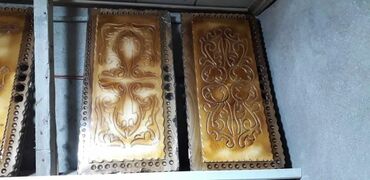 Masaüstü oyunlar: Əl işı taxta tavla dəsti - Material: bərk ağacdan oyma üsulu ilə — 17