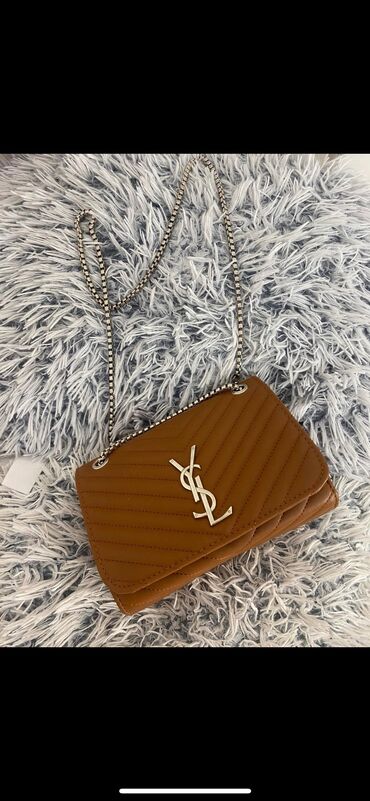 Torbe: Torba za rame, YSL, Materijal: Koža