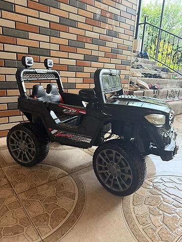körpü mebel: Uşaq üçün elektrikli minik maşını – off-road stildə, ikiyerli — 3