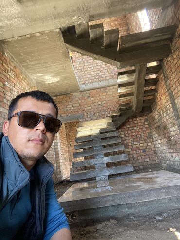Лестницы: Бетонй лестницу заливайу либой фасонда 10 бригада бар 💯 гарантия