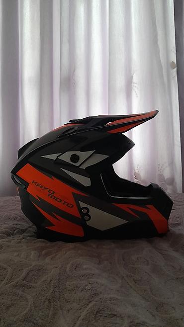 kask satin al: Kayo Moto off-road/dirt/motokross dəbilqəsi - Tip: Tam üzlü — 4