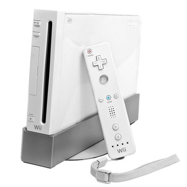 masa üstü oyunları: Wii Nintendo işləyir üstündə disk də var. Aşağı yeri yoxdur