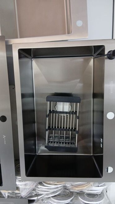 Mətbəx çanaqları: Kvadrat Mətbəx çanağı, Paslanmaz polad — 4