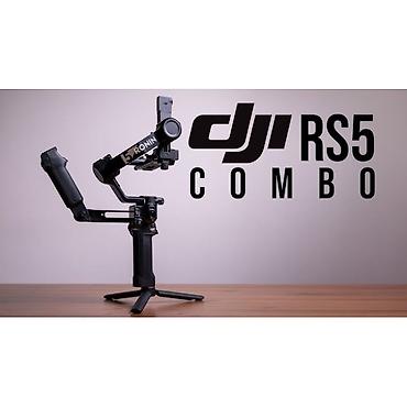 video regstrator: DJI RS 5 Combo Kamera Stabilizatoru – 3 kq, Ağıllı İzləmə və OLED — 1