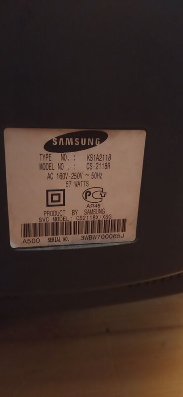 samsung x910: İşlənmiş Televizor Samsung 21" Ünvandan götürmə, Ödənişli çatdırılma