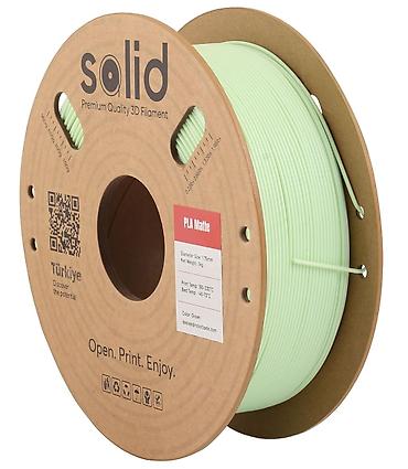 Ofis avadanlığı: Solid Filament PLA Matte Yaşıl – 1 kq Solid PLA Matte filamenti mat — 1