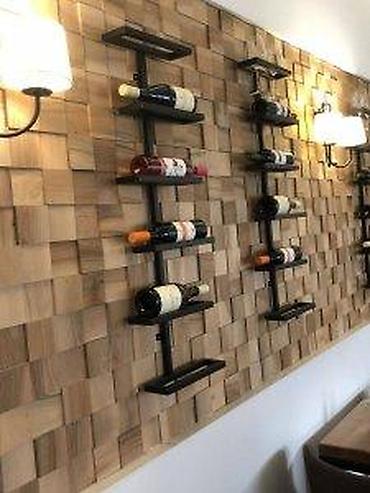 dvosed mali: VINSKE POLICE UREĐENJE RESTORANA | Izrada nameštaja po meri Drvo& — 7