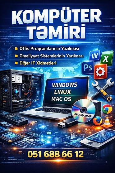 proqram: Kompüter təmiri və IT xidmətləri – Ofis proqramlarının yazılması — 1