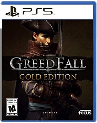 Аксессуары для видеоигр: Ps5 greed fall. 
greedfall