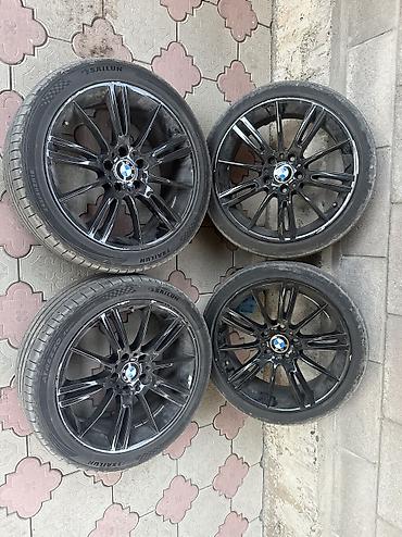 Колеса в сборе 245 / 40 / R 18, Лето, Б/у, Комплект, Легковые, Литые, отверстий - 5