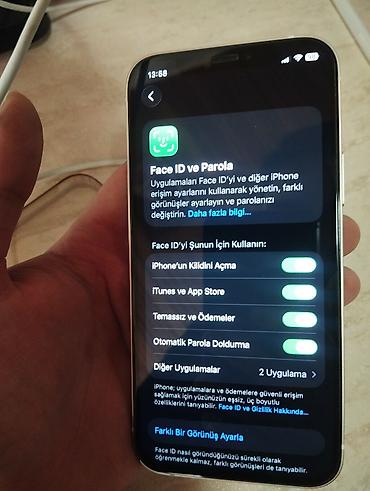 Apple iPhone: IPhone 12, 128 GB, White Titanium, Face ID — 3