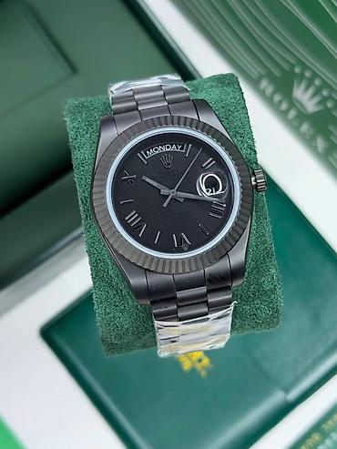 patek saat: Yeni, Qol saatı, Rolex, rəng - Qara — 3