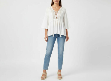 bluzki z baskinką mohito: Cropp, Women's blouse, size S