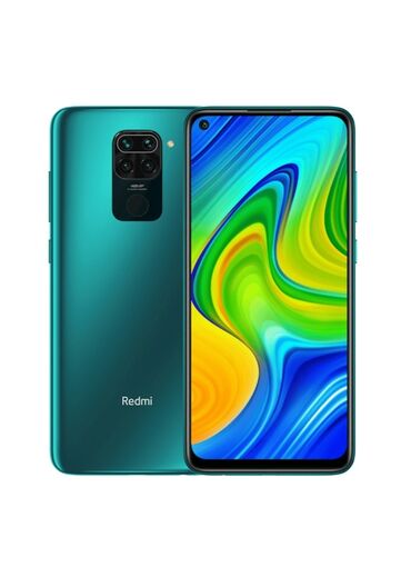 Xiaomi: Xiaomi Redmi 9, 64 GB, rəng - Göy, 
 Barmaq izi