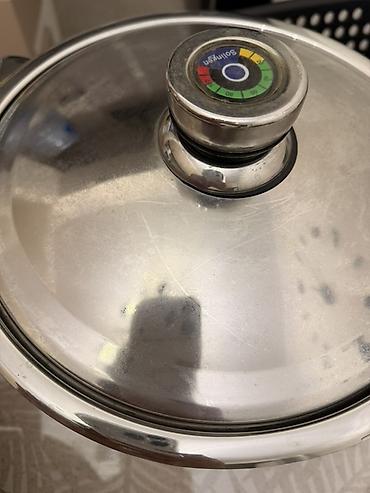 Кастрюли: Сотейник Solingen из нержавеющей стали с комплектом вставок - — 10