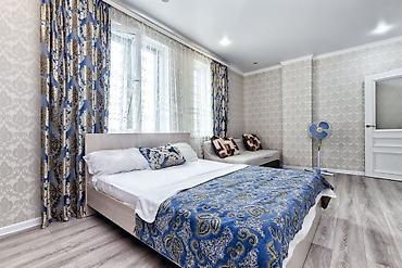 Посуточная аренда квартир: 1 комната, Люкс, элитка, Бишкек Парк ТРЦ, Домофон, Круглосуточное заселение, Парковка — 8