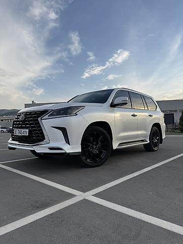 black: Lexus LX: 2018 г., 5.7 л, Автомат, Бензин, Внедорожник — 1