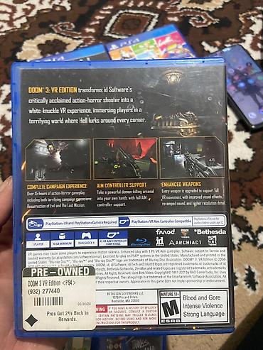 Игры для PlayStation: DOOM 3: VR Edition — диск для PlayStation 4 (совместим с PlayStation — 2