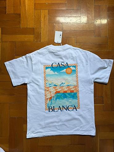 versace zeleni: Casablanca “Casa Blanca Paris” majica kratkih rukava - Model: bela — 3