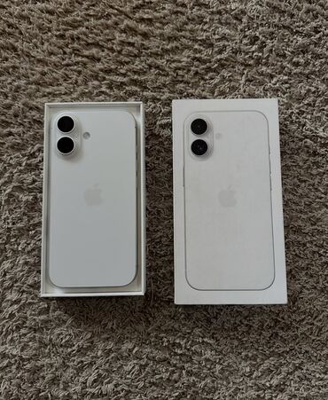 Apple iPhone: IPhone 16, 128 GB, Ağ, Simsiz şarj, Face ID -da lalafo.az — 1 Apple iPhone: IPhone 16, 128 GB, Ağ, Simsiz şarj, Face ID — 1