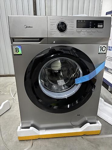 Automatic washing machines: Стиральная машина автомат, Новый, Midea, До 8 кг, Фронтальная, Рассрочка — 9