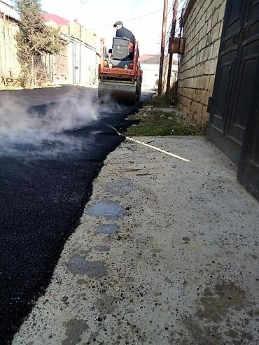 qapi: Asfalt işləri görürük. Məhəllə yolları, bina həyətləri, qapı — 6