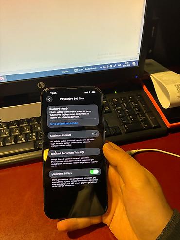 IPhone 13 Pro Max, 128 GB, Blue Titanium, Barmaq izi, Simsiz şarj, Face ID lalafo.az -da — 7 IPhone 13 Pro Max, 128 GB, Blue Titanium, Barmaq izi, Simsiz şarj, Face ID — 7