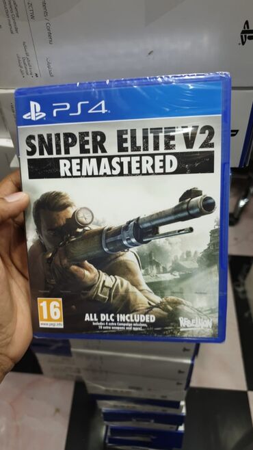 Oyun diskləri və kartricləri: Ps4 sniper elite v2 remastered