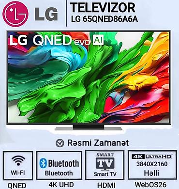 lg qned: LG Smart TV-lər – 4K UHD, AI və WebOS26 Modellər: - LG 55NU850B6LA – — 5