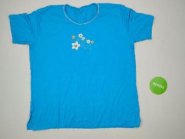 modne komplety basic premium: T-shirt damski, rozmiar 4XL — 2