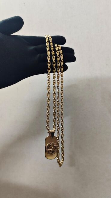 Цепочки: Цепь для бензопилы, Проба 585, Мужские, Новый, Ручная работа — 2