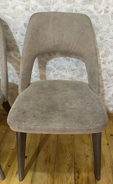kafe stollari: Mətbəx üçün, İşlənmiş, Qatlanmayan, rəng - Bej Stul — 1