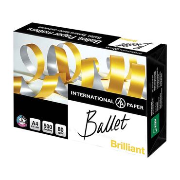 980 объявлений | lalafo.kg: Ballet Brilliant a4. Бумага Балет Бриллиант.
Осталось только 10шт