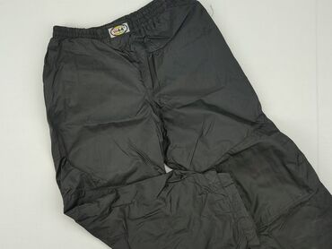 czarny top z długim rękawem: Ski pants, 9 years, 128/134, condition - Very good