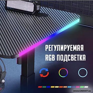 олед телевизор: Компьютерный стол, Б/у, С полками — 9