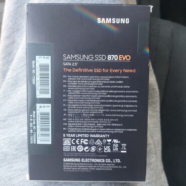 Жёсткие диски (HDD): Внутренний Накопитель SSD Samsung, 512 ГБ, 2.5", Новый