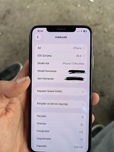 iphone 11 pro max irsad: IPhone 11 Pro Max, 256 GB, Qızılı, Face ID — 4