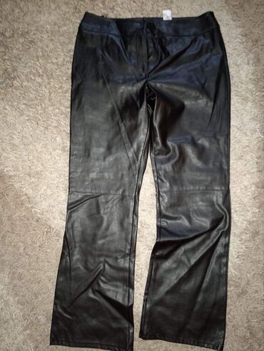 pvc pantalone: XL (EU 42), Regular rise, Flare