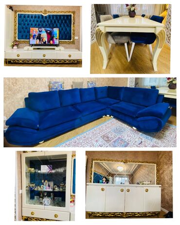 Ev üçün digər mebel: Künc divan, Divan, Bazasız, Açılmayan