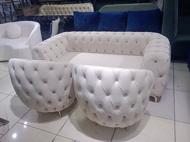 Прямые диваны: Диван два кресло Честер Новые
ТЦ ТААТАН 
в наличие — 5