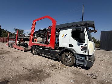 прицеп автовоз на 3 машины: Автовоз Renault с полуприцепом-транспортером BLEIRAS/LOHR - Сцепка — 5