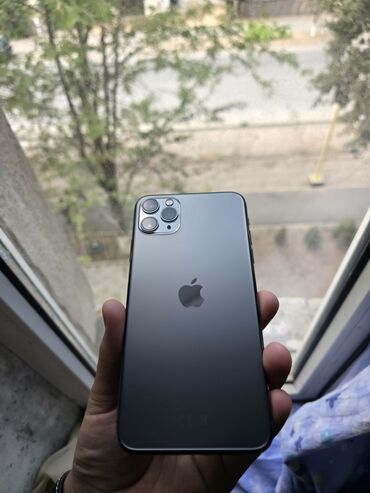 ремонт iphone бишкек: IPhone 11 Pro Max, Колдонулган, 64 ГБ, Графит, 73 %