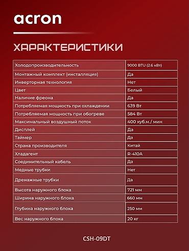 Настенные кондиционеры: Сплит-система, Новый, 20-25 м², Классический — 9