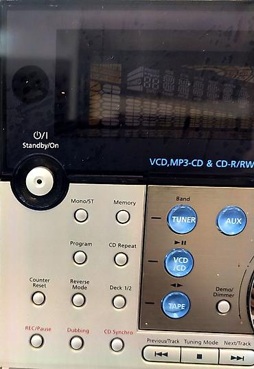 Musiqi mərkəzləri: Samsung MAX-VS730 mini-komponent audio sistemi - 3 diskli — 7