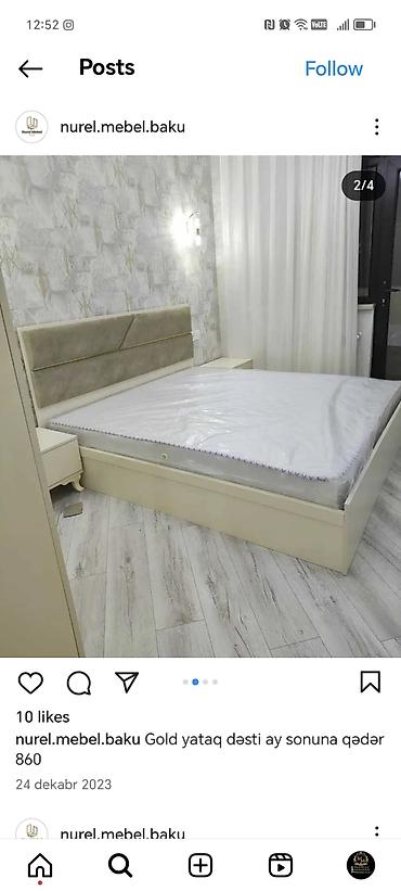 Çarpayılar: Yeni, İkinəfərlik çarpayı, Bazasız, Matras ilə, Siyirməsiz, Rusiya — 6