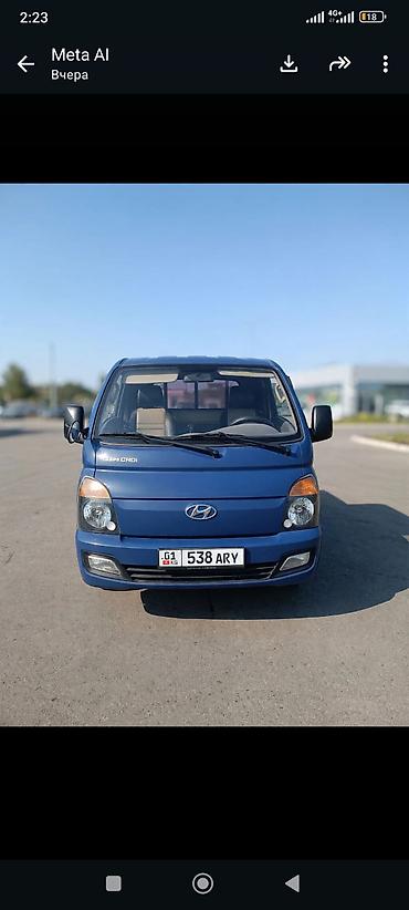 губа к5: Hyundai Porter: 2019 г., 2.5 л, Дизель, Пикап — 3