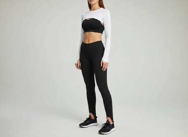 legginsy szare push up: Leggings Sports for women, size XS