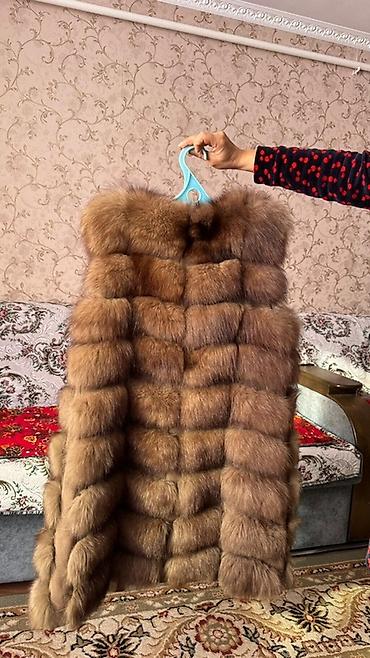 лисья шапка: Утепленный, Меховой, Зима, Лиса, Длинная модель, С карманами — 3