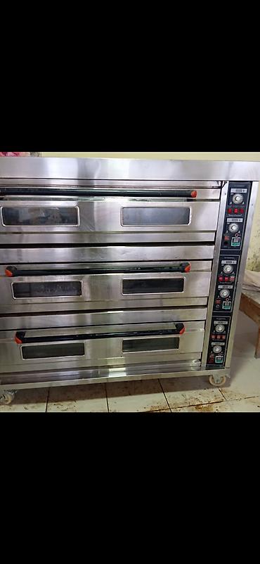 nomre 1 corek: Elektrik soba, Şirniyyat üçün, Pizza, Yemək üçün, 3 mərtəbəli, İşlənmiş — 1